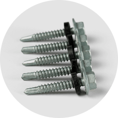 Metal building screws