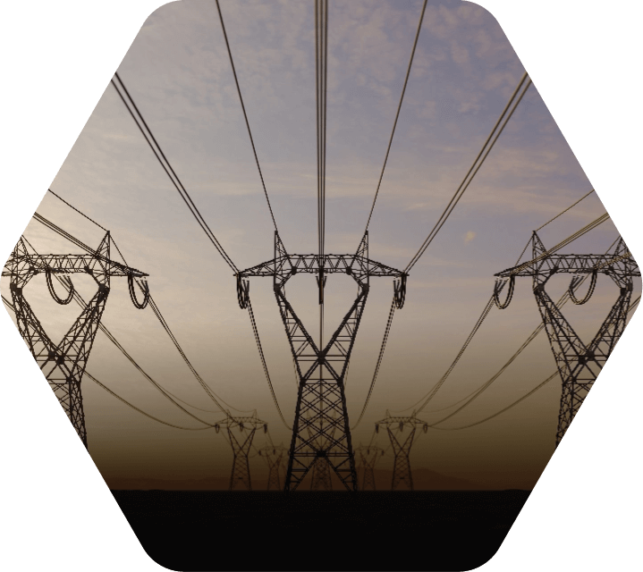 Utilities power lines