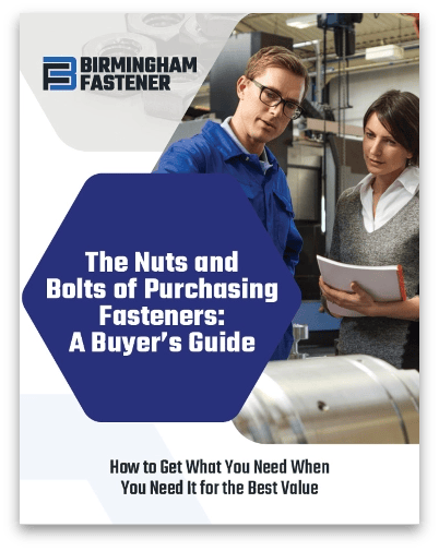 The Nuts and Bolts of Purchasing Fasteners guide cover